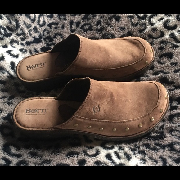 Born tan leather slip ins. Sz. 10/42. Exc. condt - Picture 2 of 8